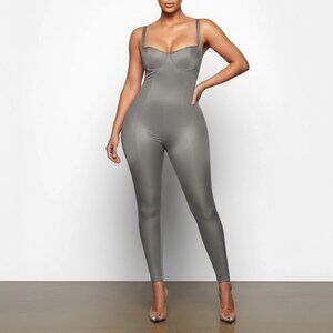 Skims Power Mesh Catsuit Womens 3X Bodysuit Shapewear Compression Jumpsuit